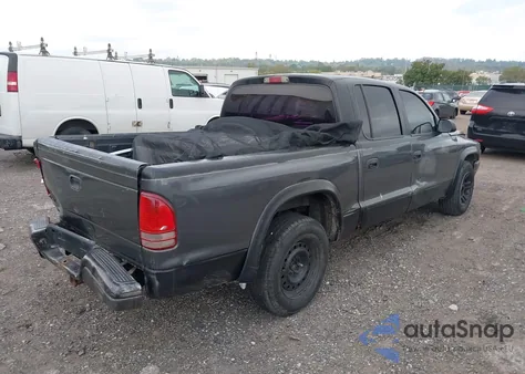 2004 Dodge Dakota Sport/Sxt from USA, damaged, VIN 1D7HL38K345757492